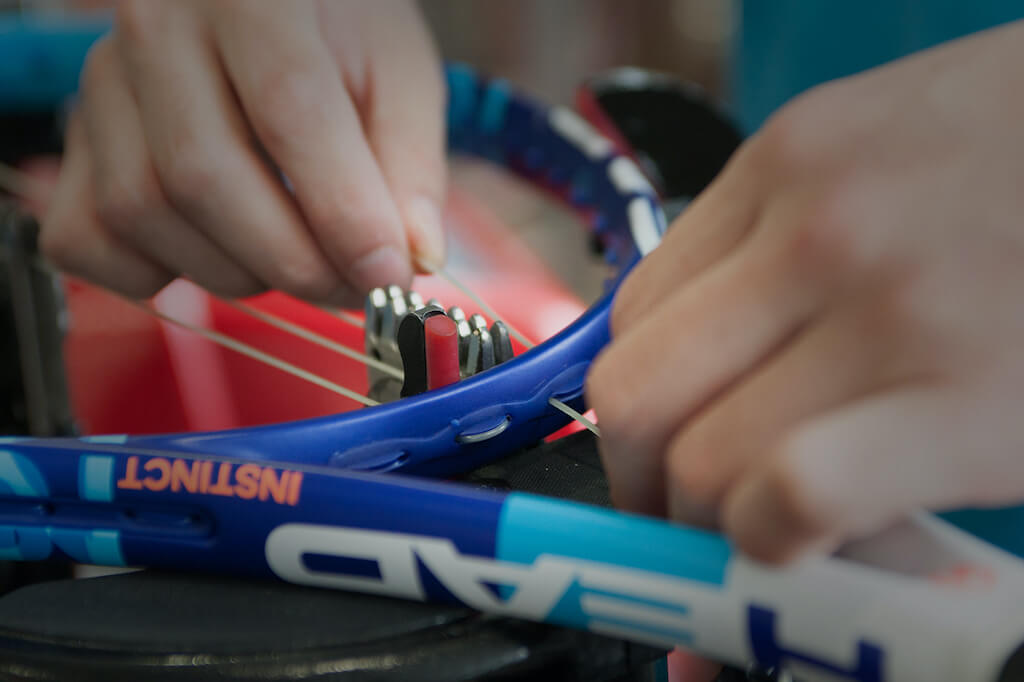 ガット張りイメージ